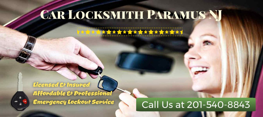 Car Locksmith Paramus NJ banner